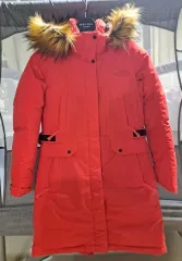 THE NORTH FACE ザノースフェイス レディース ダウンジャケット ロング丈 レッド