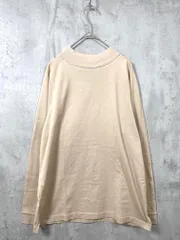 UNITED TOKYO ユナイテッドトウキョウ 408120005 ギザコットンモックネックロングスリーブ Tシャツ size1/ベージュ ■■レディース