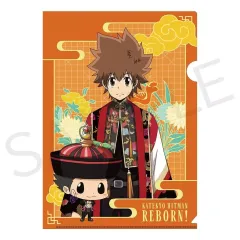 【中古】クリアファイル リボーン＆沢田綱吉 A4クリアファイル 「家庭教師ヒットマンREBORN!」