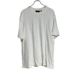 C415 ESSENTIALS エッセンシャルズ カジュアル Tシャツ 半袖 シャツ ホワイト白系 シンプル メンズ L