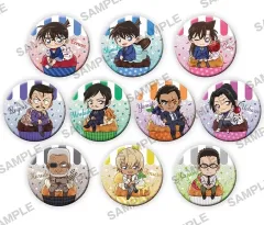 【新品】バッジ・ビンズ 【ボックス】名探偵コナン キラキラ缶バッジコレクション カップケーキver.