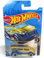 【中古】ミニカー 1/64 SPEEDBOX(ゴールド×ブルー×ブラック) 「Hot Wheels SUPER CHROMES」 [FYG82]