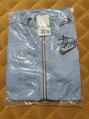 STU x NIKE ウィンドランナー ジャケット スカイブルー