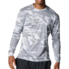 UNDER ARMOUR アンダーアーマー UA TECH NOVELTY LONG SLEEVE CREW NECK T-SHIRT 野球＆ソフトボール ロングＴシャツメンズ 6007968-035、Steel