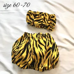 鬼のパンツ＆ベアトップ　SS 60-70サイズ