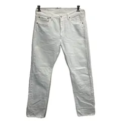 メキシコ製 Levi's 501 デニムパンツ W32 ホワイト リーバイス ボタンフライ アメカジ ジーンズ デニム コットン 2512-504