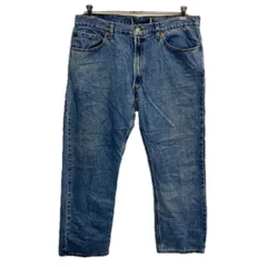 Levi's 505 デニムパンツ W38 ライトブルー ジップアップ アメカジ ジーンズ デニム コットン ビッグサイズ レギュラーフィット 2512-544