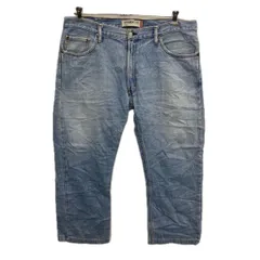 Levi's 505 デニムパンツ W38 ライトブルー リーバイス ジップアップ アメカジ ジーンズ デニム コットン ビッグサイズ 2512-545