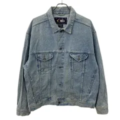 香港製 CYRK CLOTHING COMPANY デニムジャケット L ライトブルー サーカスクロッシングカンパニー ジージャン コットン100% 秋物 a712-6890