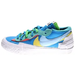 NIKE (ナイキ) ×KAWS ×sacai BLAZER LOW NEPTUNE BLUE カウズ サカイ ブレーザー ネプチューンブルー ローカットスニーカー マルチ US9.5/27.5cm DM7901-400