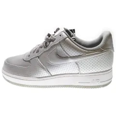 NIKE (ナイキ) AIR FORCE 1 07 LV8 エアフォース1 ローカットスニーカー シルバー US9.5/27.5cm 718152-013