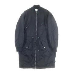 KENZO (ケンゾー) ロングフライト ジップアップ ナイロンジャケット ブラック F762MA1855AG レディース