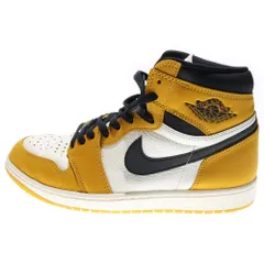 NIKE (ナイキ) AIR JORDAN 1 RETRO HIGH OG Yellow Ochre DZ5485-701 エアジョーダン1 レトロ ハイ OG イエローオークル ハイカットスニーカー イエロー/ホワイト US9/27.0cm