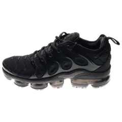 NIKE (ナイキ) AIR VAPORMAX PLUS エアヴェイパーマックス プラス ローカットスニーカー ブラック US9/27cm 924453-004