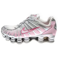 NIKE (ナイキ) WMNS Shox TL Metallic Platinum/Pinksicle ウィメンズ ショックス TL ローカットスニーカー シルバー/ピンク US8.5/25.5cm HV2520-001