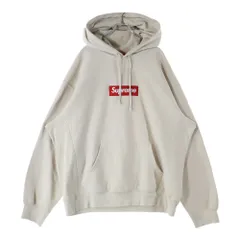 SUPREME (シュプリーム) 24AW Box Logo Hooded Sweatshirt ボックスロゴ プルオーバースウェットパーカー フーディー ベージュ