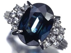 クレサンベール 再結晶アレキサンドライト 3.36ct プラチナ指輪 合成 
