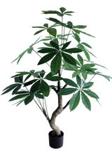 送料無料 光触媒 人工観葉植物パキラ高さ90 フェイクグリーン 新品 