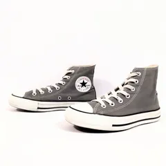 大人気ブランド◎【CONVERSE】コンバース スニーカー ハイカット シューズ 1C988 ALLSTAR オールスター ロゴ シンプル 定番 大人気 刺繍 ライン カジュアル レディース グレー 23.5cm /M39670HH