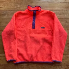 80's Patagonia Snap-T Pullover. 古着　パタゴニア　レディース　ピンク　フリース　スナップT  S9 1989年製