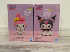 Netflixシリーズ fluffy puffy マイメロ クロミ　フィギュア