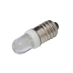 E10 豆電球 LED 3V WarmWhite [OPDY-M54K8B31F] OptoSupply 3.2v 20mA 2700-3200K 14400-18000mcd 2個
