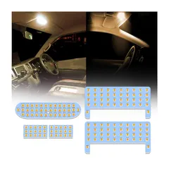 OPPLIGHT ヴォクシー ノア 80系 LED ルームランプ 電球色 3500K 80系ヴォクシー 80系ノア 前期/後期 エスクァイア ZWR80 ZRR8# H26.1~R3.12 車種別専用設計 室内灯 爆光 カスタムパーツ 内装パーツ LEDバルブ