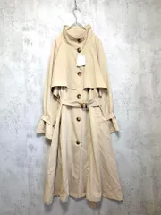 新品 INGNI イング 1231-700253-00 定価10780円 スタンドカラー トレンチ コート sizeM/ベージュ ■■レディース