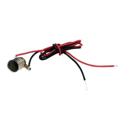 E10 口金 豆電球 ソケット OptoSupply OSE10SB-1W300RB ケーブル30cm 2個