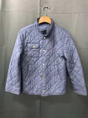ポロ ラルフローレン キルティング ジャケット ネイビー (10-12) M (ボタン一つなし)