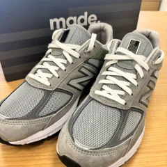 【EL6】ニューバランス　スニーカー　グレー　New Balance　990V5　M990GL5　サイズ28cm　USA　FJ11517