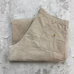 Carhartt　カーハート　ダックパンツ　ボトムス　ワークパンツ　古着　GKH　ゴールデンカーキ　ベージュ系　W41