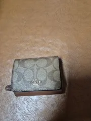 COACH シグネチャー 二つ折り財布 ブラウン
