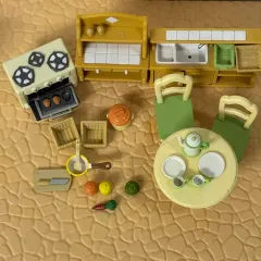 廃盤)オールド)シルバニアファミリーキッチンセット スペシャルキッチンセット