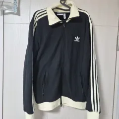 アディダス ブラック 3本線 トラックジャージ ジャケット