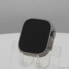 〔中古品〕 Apple Watch Ultra 2 GPS + Cellular 49mm チタニウムケース バンド無し【258】