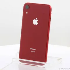 〔中古品〕 iPhoneXR 64GB プロダクトレッド MT062J／A SIMフリー【262】