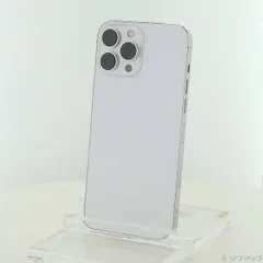 〔中古品〕 iPhone13 Pro Max 256GB シルバー MLJ93J／A SIMフリー【349】