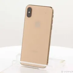 〔中古品〕 iPhoneXS 256GB ゴールド MTE22J／A SIMフリー【269】