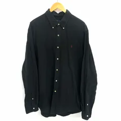 【現状渡し品】POLO RALPH LAUREN ポロ・ラルフローレン ワンポイント刺繍 長袖シャツ  【145-251229-yu-02-fur】