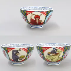【中古】皿・ボウル 集合 超小盛り丼 「るろうに剣心×吉野家 るろうに吉野家 -明治牛丼浪漫譚-」 Xキャンペーン当選品のサムネイル