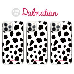 全機種対応 スマホケース ハードケース iPhone Android  Galaxy AQUOS Google Pixel Xperia arrows OPPO ケース カバー ダルメシアン わんちゃん