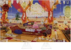 【中古】アクリルスタンド・アクリルパネル スカラビア寮 背景アクリルスタンド 「ディズニー ツイステッドワンダーランド」