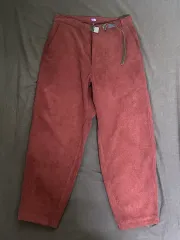 THE NORTH FACE パープルレーベル 24FW コーデュロイ ワイド テーパード フィールド パンツ バーガンディ