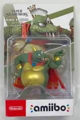 任天堂 amiibo 大乱闘スマッシュブラザーズ キングクルール(底面ハングル表記)