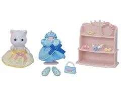 ドールハウス Sylvanian おもちゃ 3歳以上 Families STマーク認証 フー16 】 エポック社 おしゃれにドレスアップセット 【 EPOCH ヘアサロン シルバニアファミリー