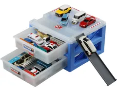 3歳以上 収納 玩具安全基準合格 おもちゃ STマーク認証 車 TOMICA ミニカー TAKARA 』 TOMY パーキングケース24 プラスチック トミカ ホワイト タカラトミー『