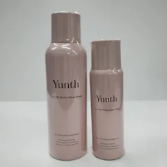 F2288 Yunth ユンス ホワイト クリアフォーム PVC〈洗顔料〉120g・60g 計2点セット