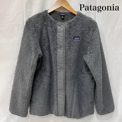 パタゴニア ロスガトスカーディガン フリースカーディガン グレー XXL(16-18) レディース XXL ISItems【USED】【古着】【中古】50149642