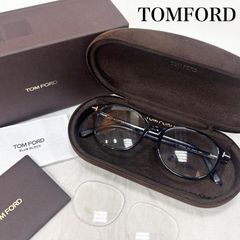 美品✨️トムフォード メガネ 眼鏡 TF5184 020 茶 小泉今日子さん着用